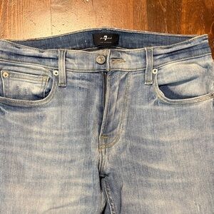 For all mankind “the stacked skinny” jeans